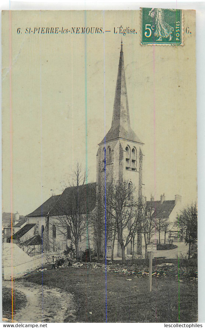 30982 - SAINT PIERRE LES NEMOURS - L EGLISE