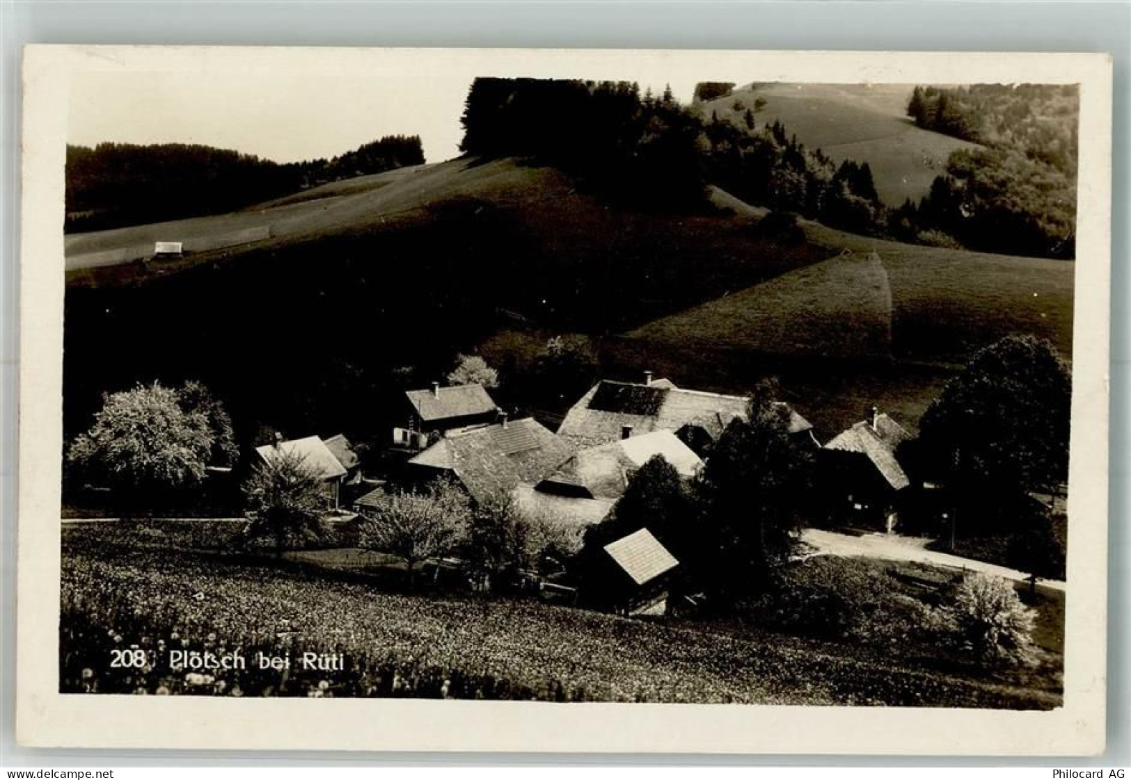 3099 Rüti b. Riggisberg Foto AK Plötsch Feldpost Thun Kaserne Eidg. Mili... - 13306252