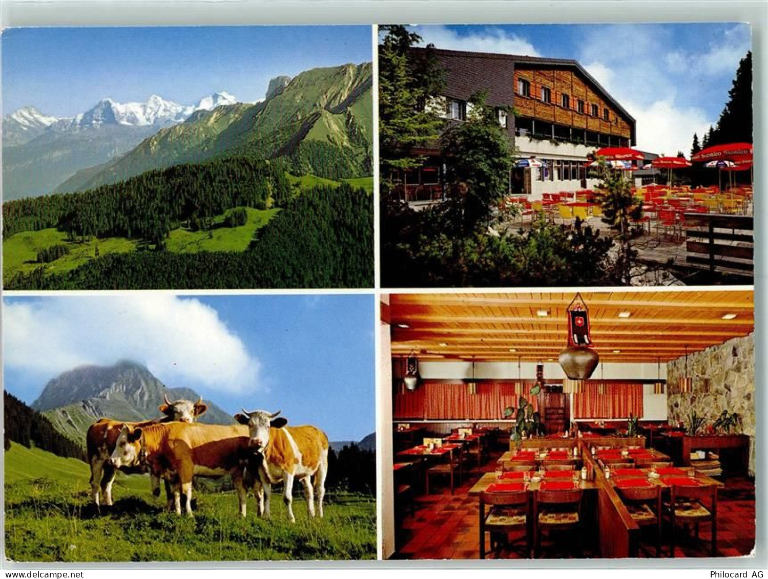 3099 Rüti b. Riggisberg - Restaurant Gurnigel Berghaus mit Eiger Mönch J... - 40161372