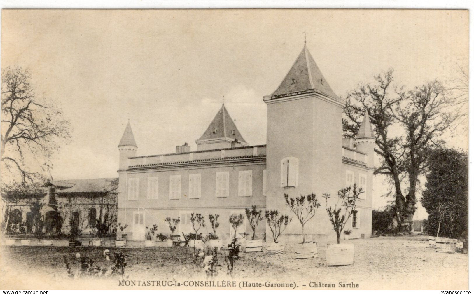 31 :  Montastruc la Conseillère : château Sarthe      ///  Ref.  Juillet  24 ///  BO. 31