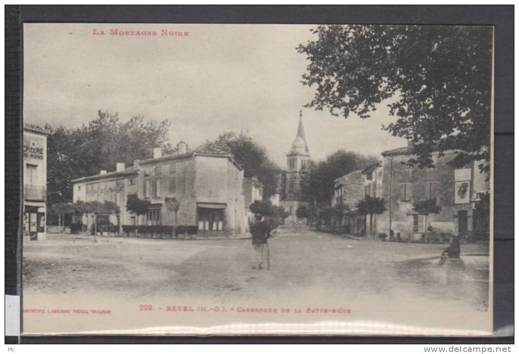 31 - Revel - Carrefour de la Patte-d'Oie  - animée