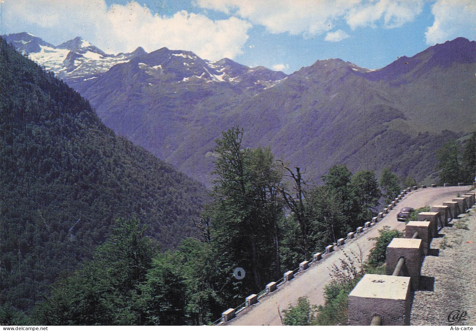31 SUPERBAGNERES ROUTE DE LUCHON A SUPERBAGNERES