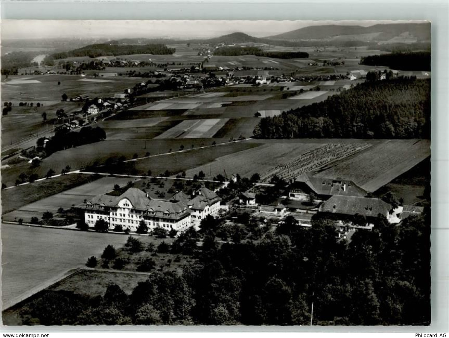 3110 Münsingen 1955 Foto AK Kant. Landwirtschafts- und Haushaltungsschul... - 38025219