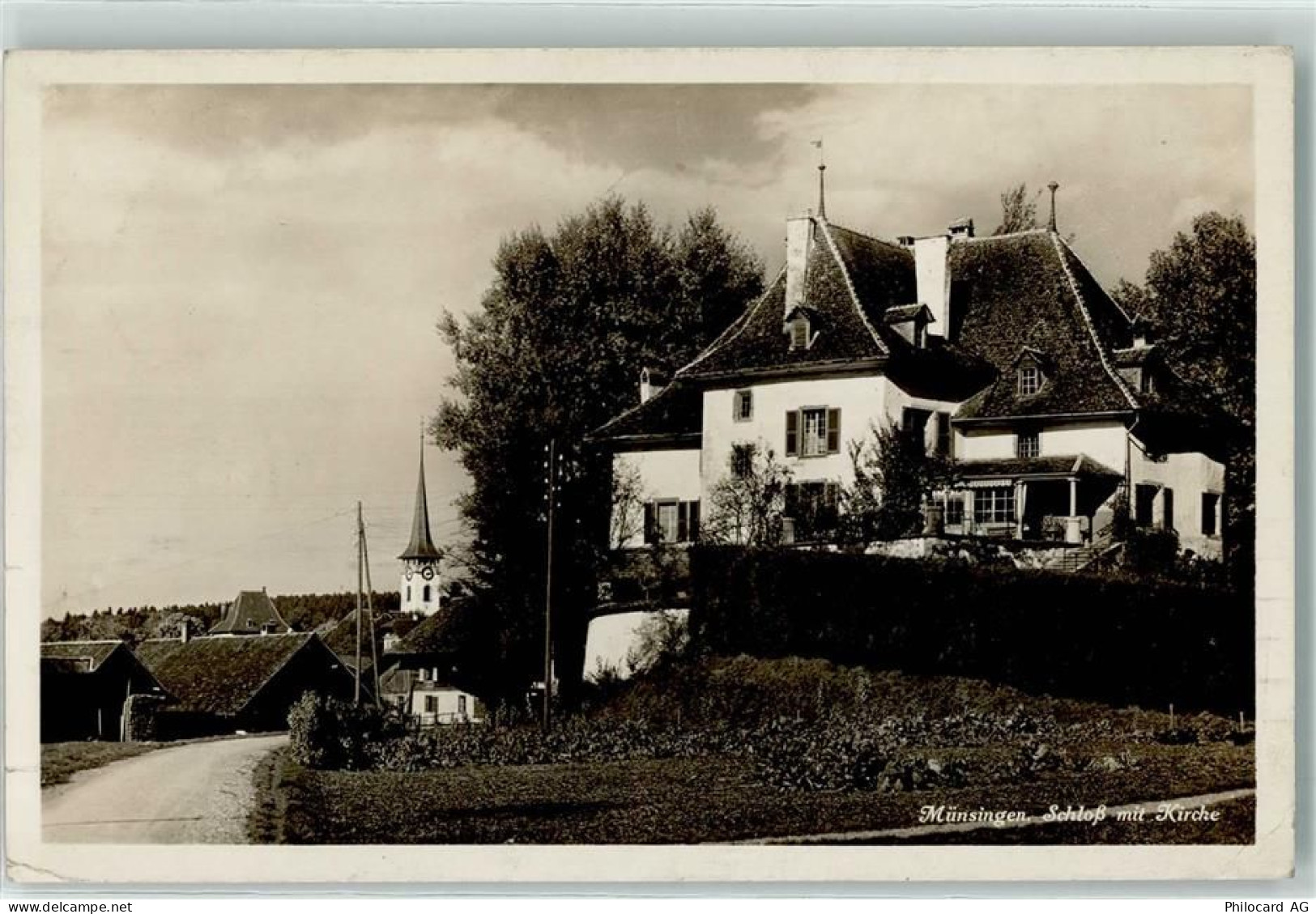 3110 Münsingen Gebrauchsspuren Schloss Kirche - 10619662