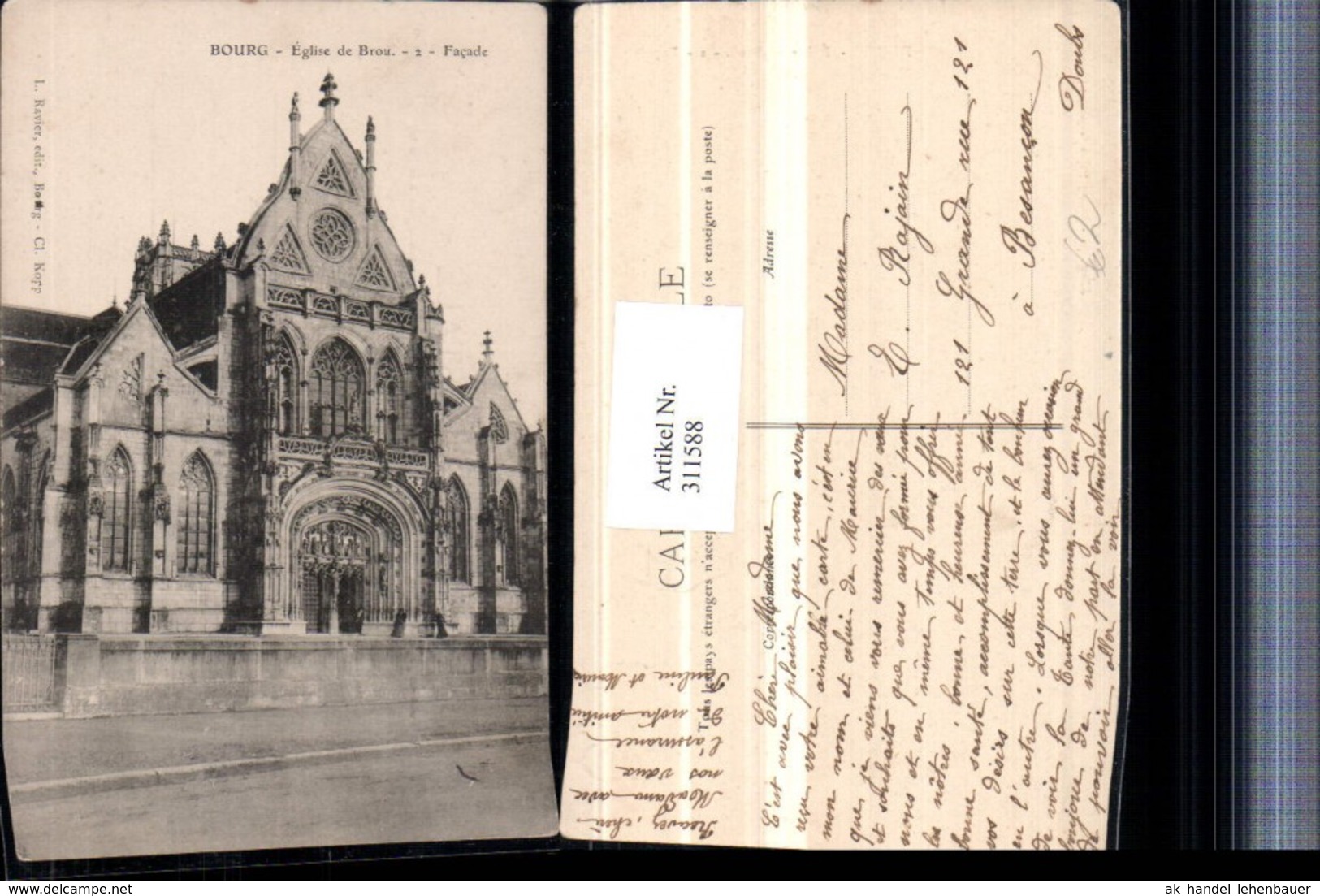 311588,Bourg Eglise de Brou Kirche