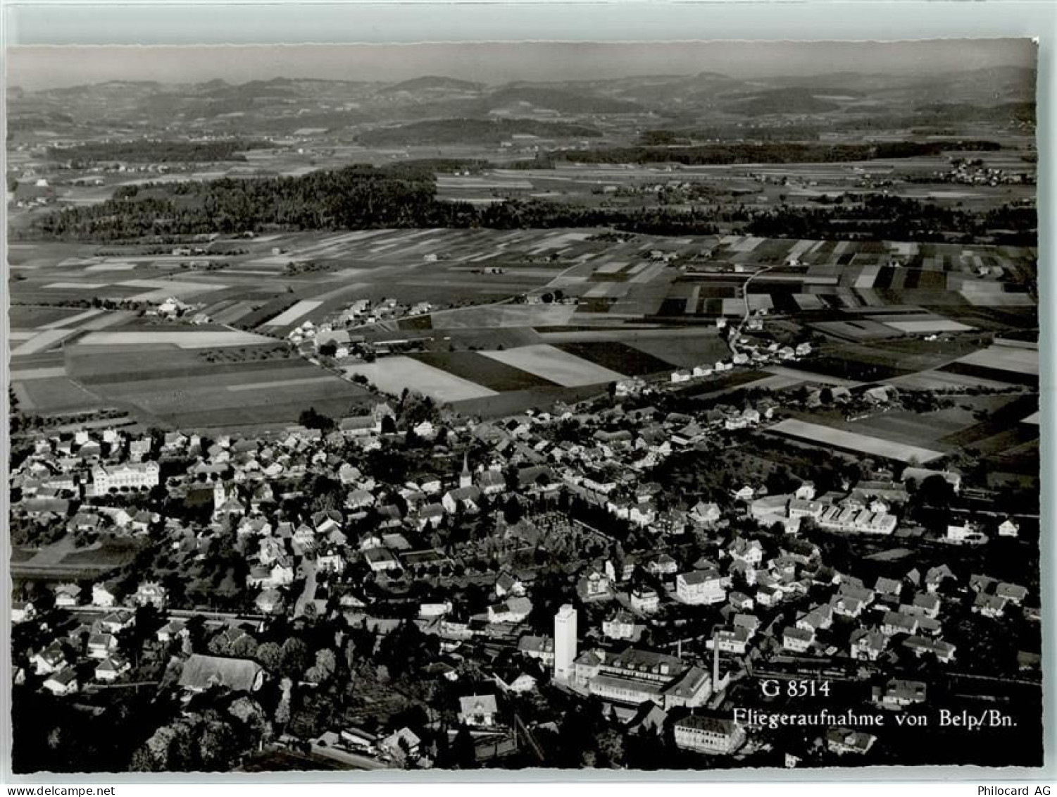 3123 Belp Gebrauchsspuren Fliegeraufnahme - 13132581