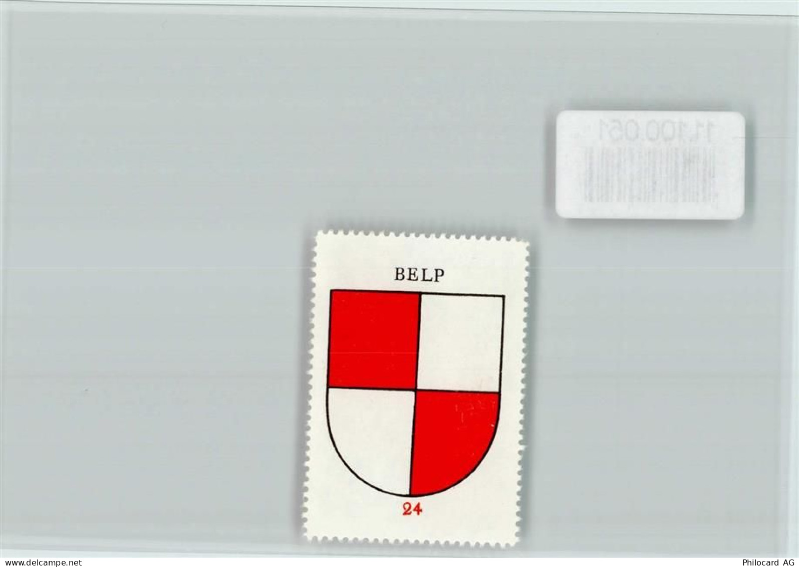 3123 Belp - Vignette Wappen Kaffee Hag ca 1920-1940 - 11100051