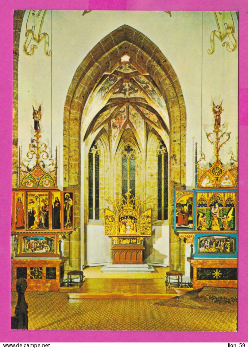 312708 / Austria - St. Sankt Lambrecht , Monastery - Inneres der Peterskirche (15.Jh.) PC 10.3 x 7.6 cm. Autriche