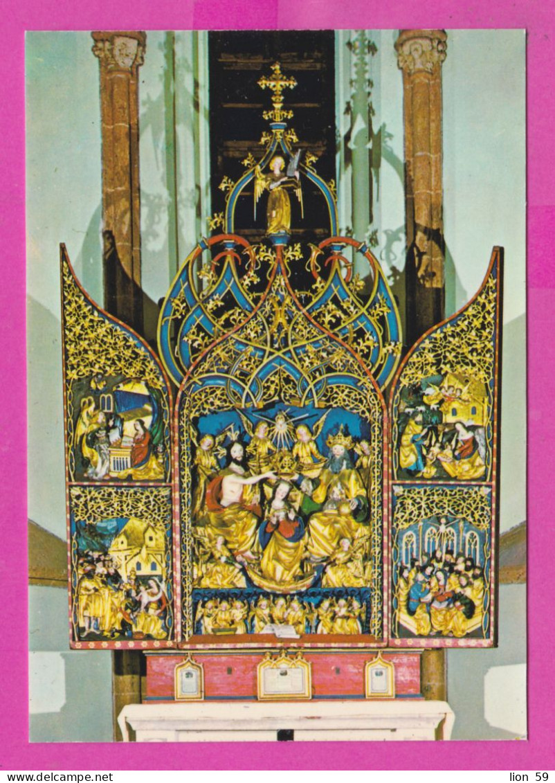 312712 / Austria - St. Sankt Lambrecht - Schlosskapelle - Flügelaltar (um 1520) PC 10.3 x 7.6 cm. Osterreich Autriche
