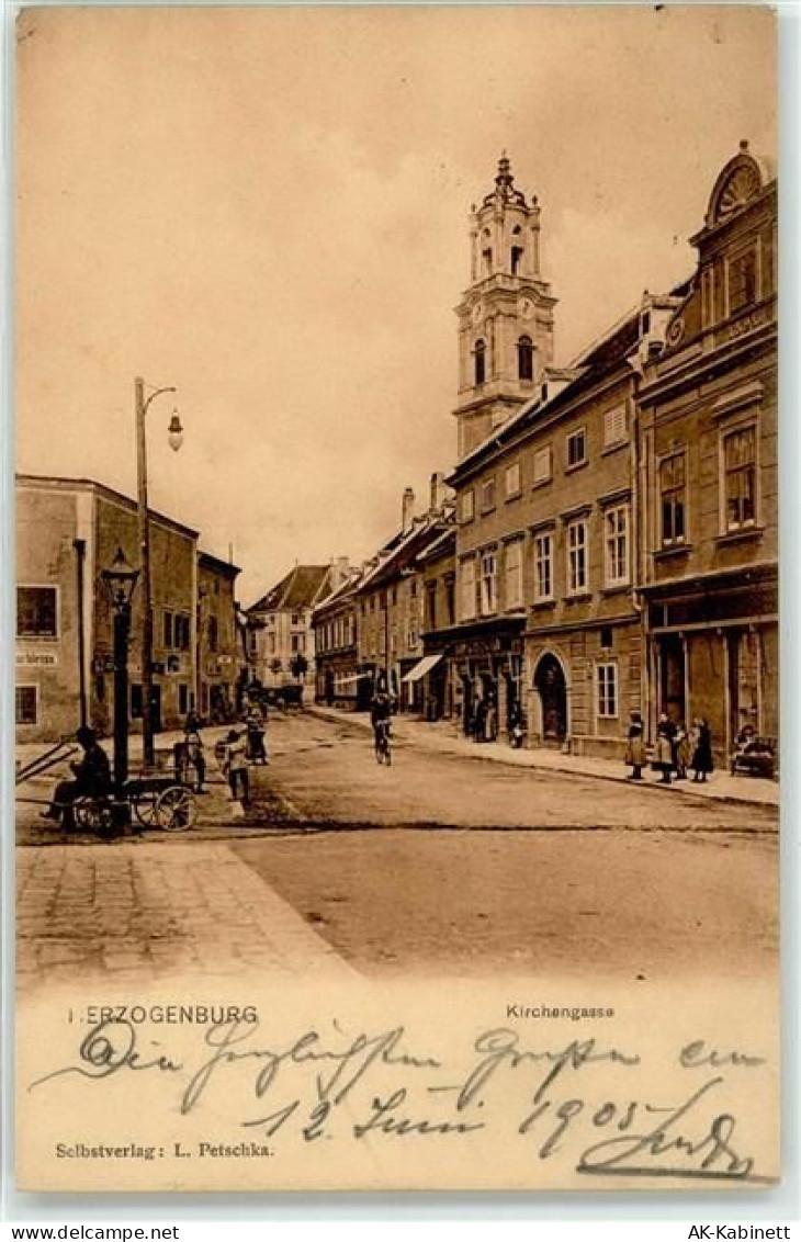 3130 Herzogenburg Lithographie Kirchengasse - 51674487