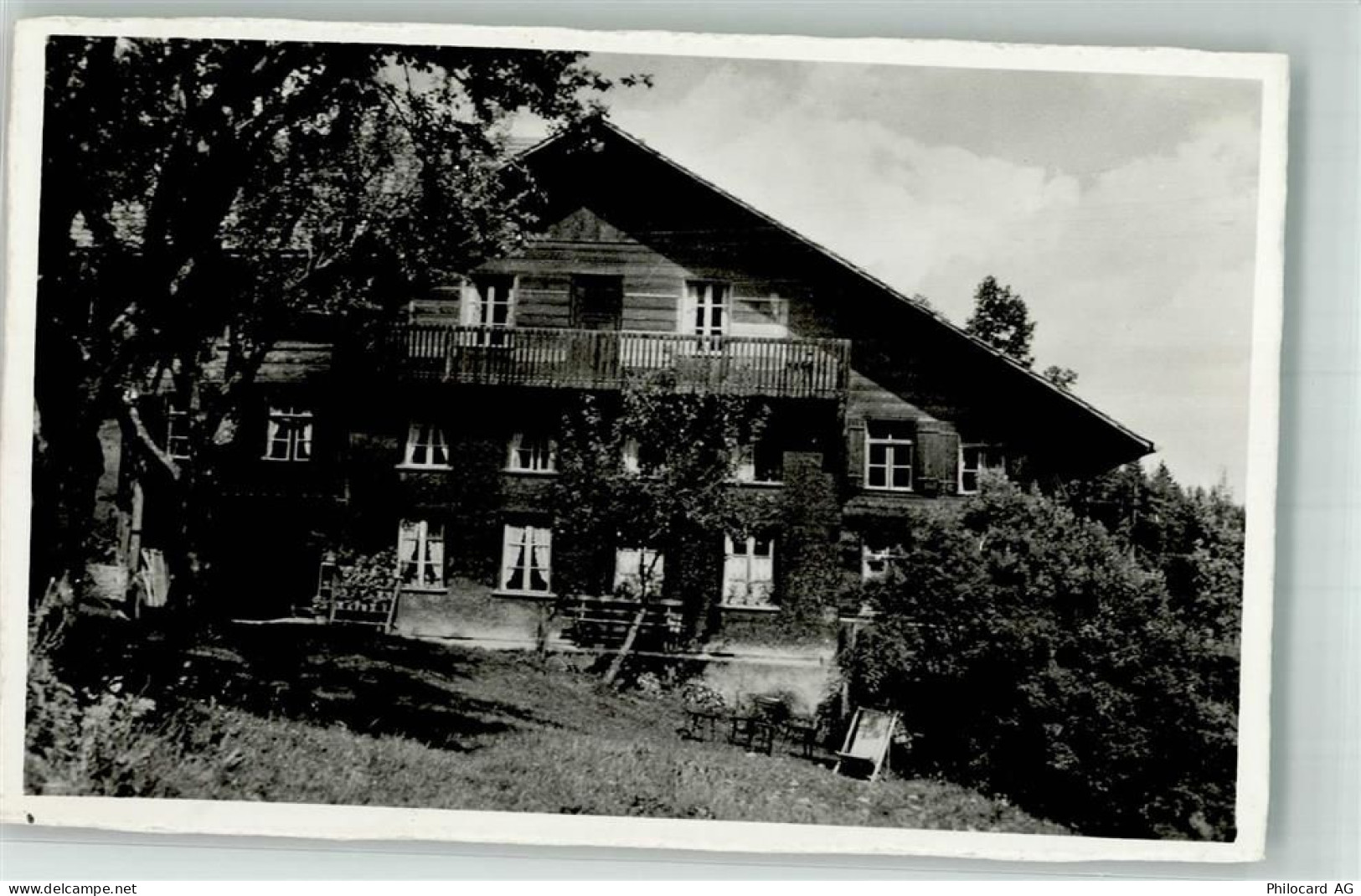 3132 Riggisberg 1949 Foto AK Pension Ferienheim Waldruh - 10735192