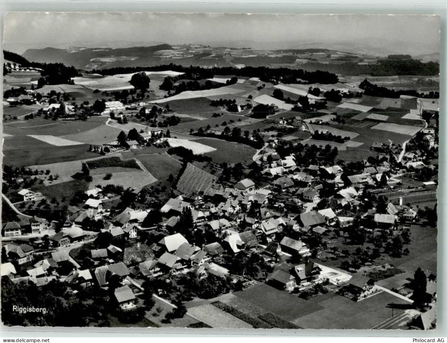 3132 Riggisberg Foto AK Fliegeraufnahme - 38022194