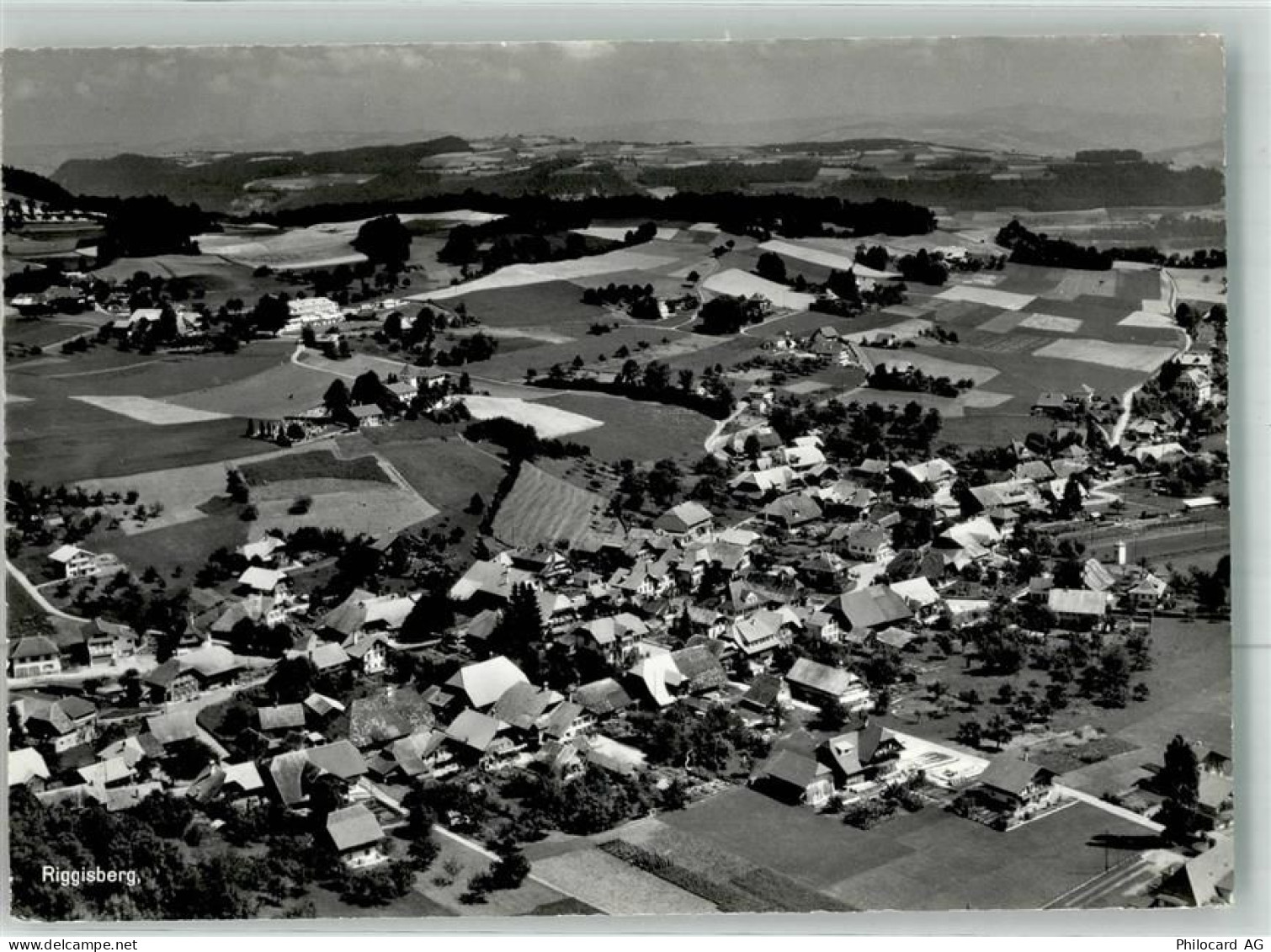 3132 Riggisberg Foto AK Fliegeraufnahme - 38022250