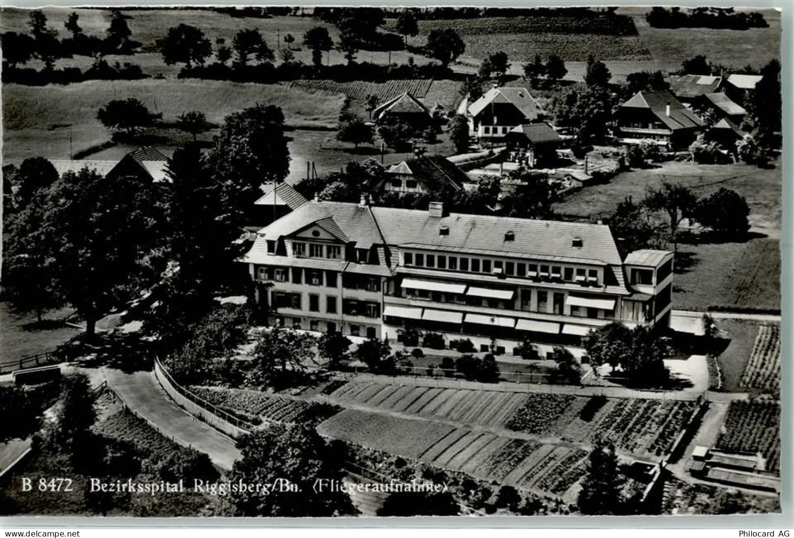 3132 Riggisberg Gebrauchsspuren Fliegeraufnahme Bezirksspital - 13132789