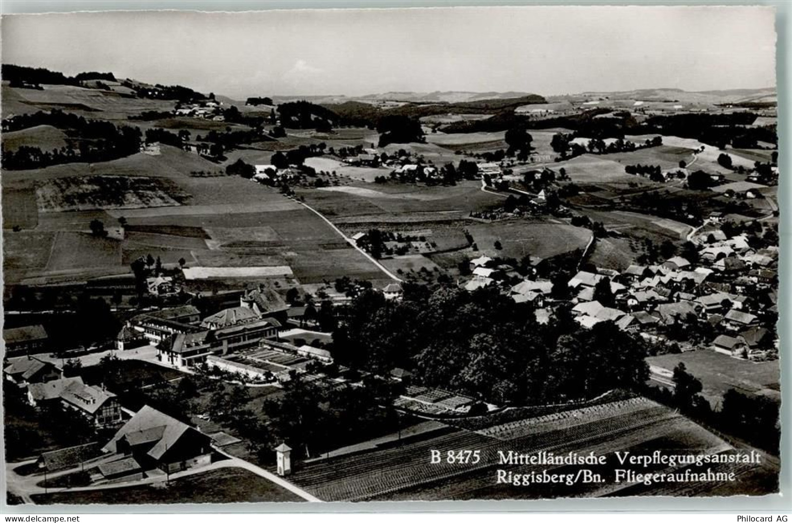 3132 Riggisberg Gebrauchsspuren Fliegeraufnahme Mittelländische Verpfleg... - 13132791