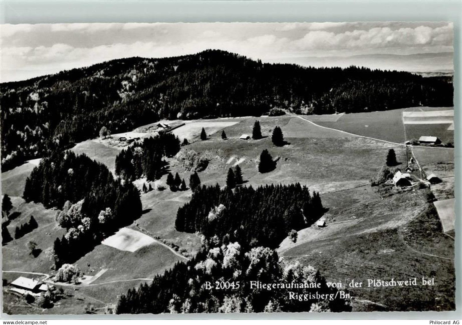 3132 Riggisberg Gebrauchsspuren Fliegeraufnahme Plötschweid - 13132786
