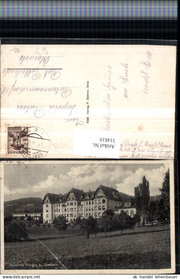 314819,Heilstätte Hörgas b. Gratwein