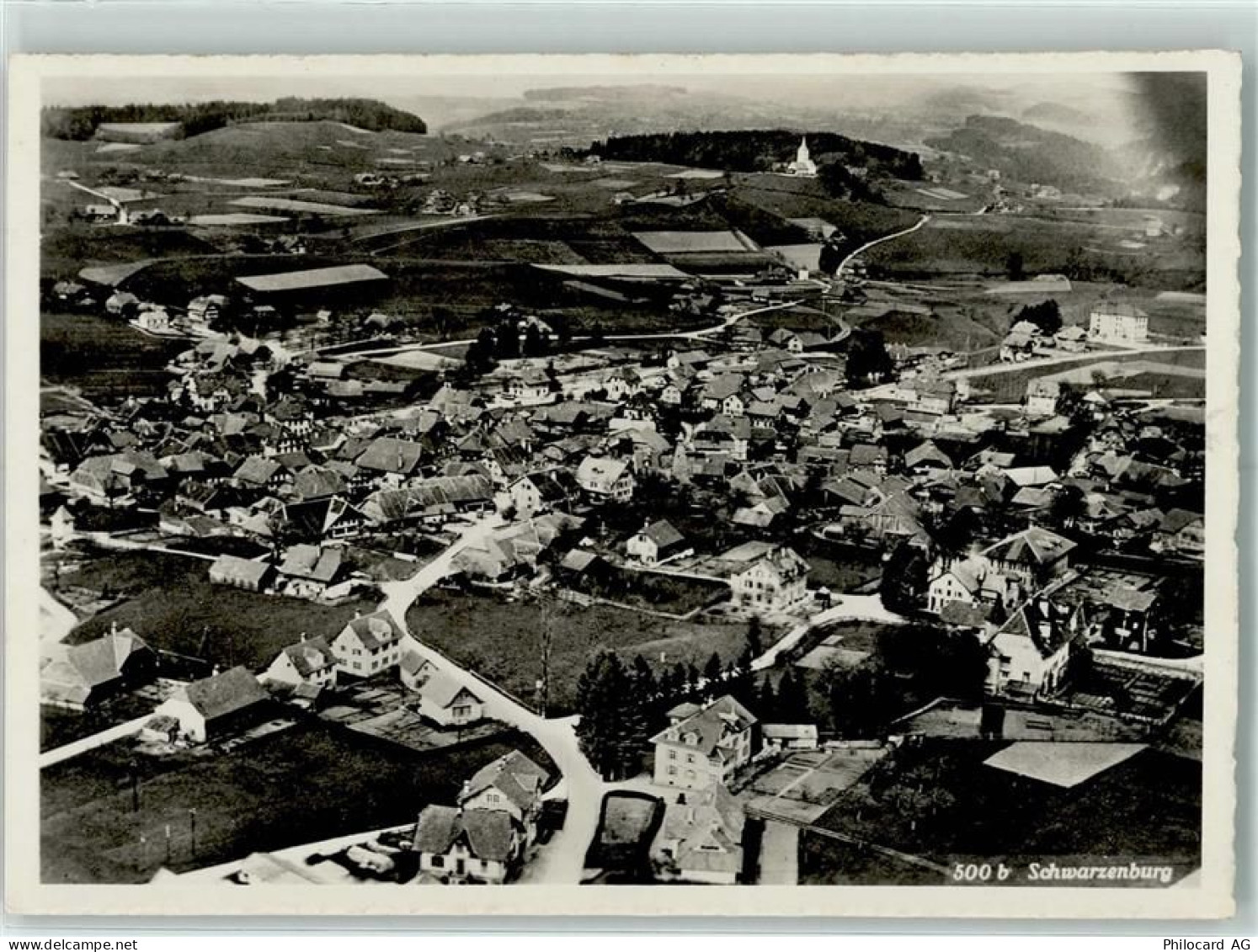 3150 Schwarzenburg - Fliegeraufnahme - 13137636