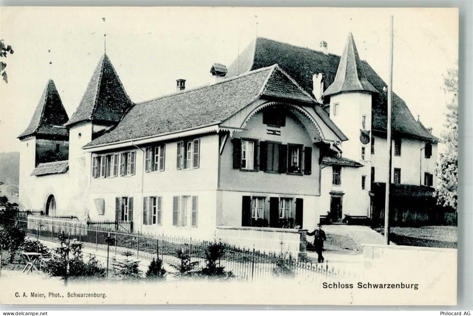 3150 Schwarzenburg Foto AK Schloss - 38022126