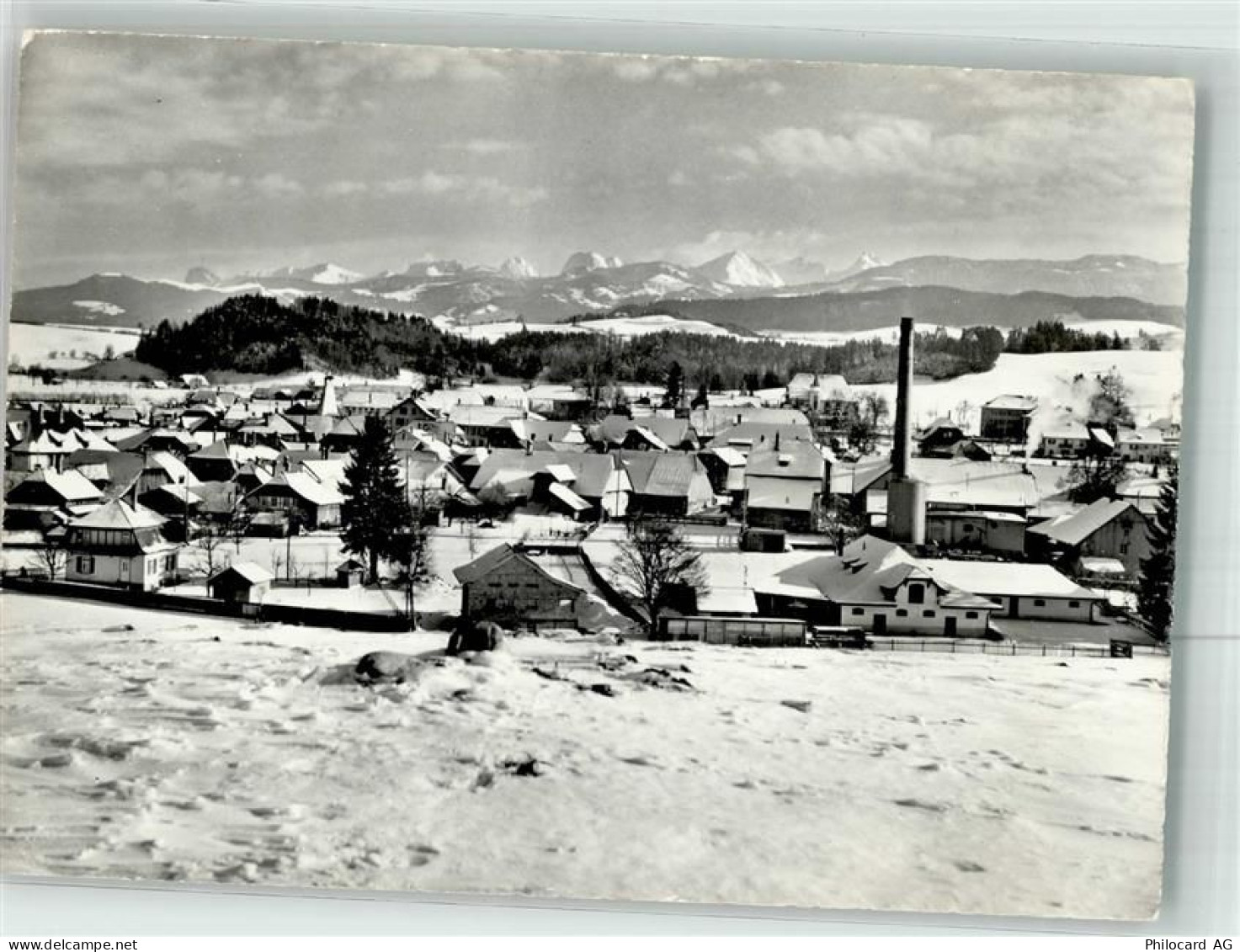 3150 Schwarzenburg Foto AK Winter - 38022319