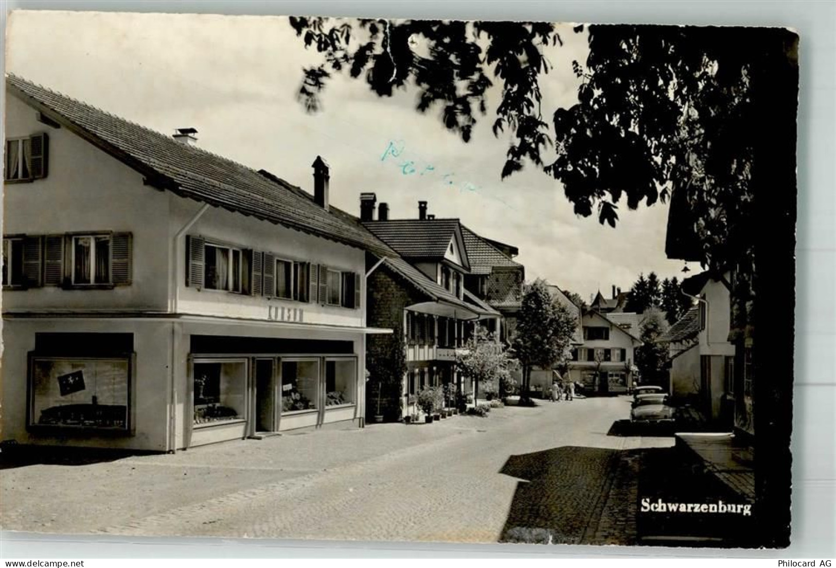 3150 Schwarzenburg Gebrauchsspuren Geschäft Reißnagelloch - 38024755