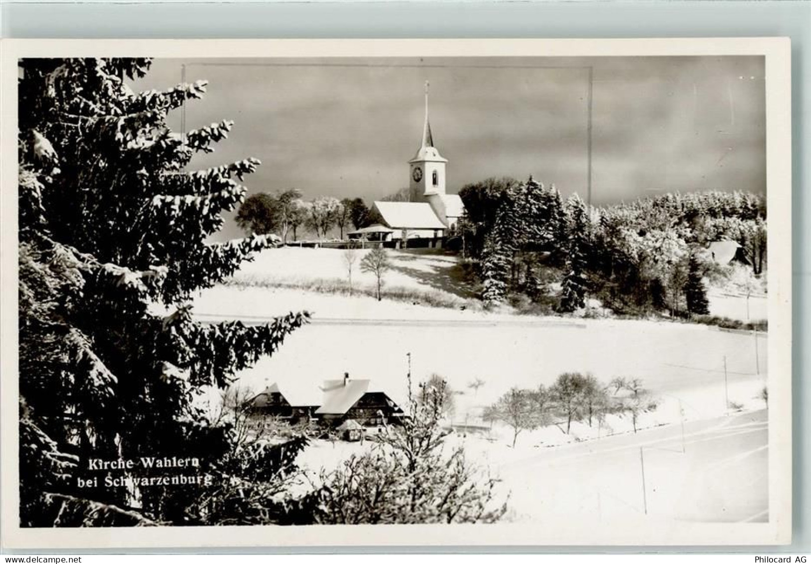 3150 Wahlern Schwarzenburg - Kirche Winter - 13137977