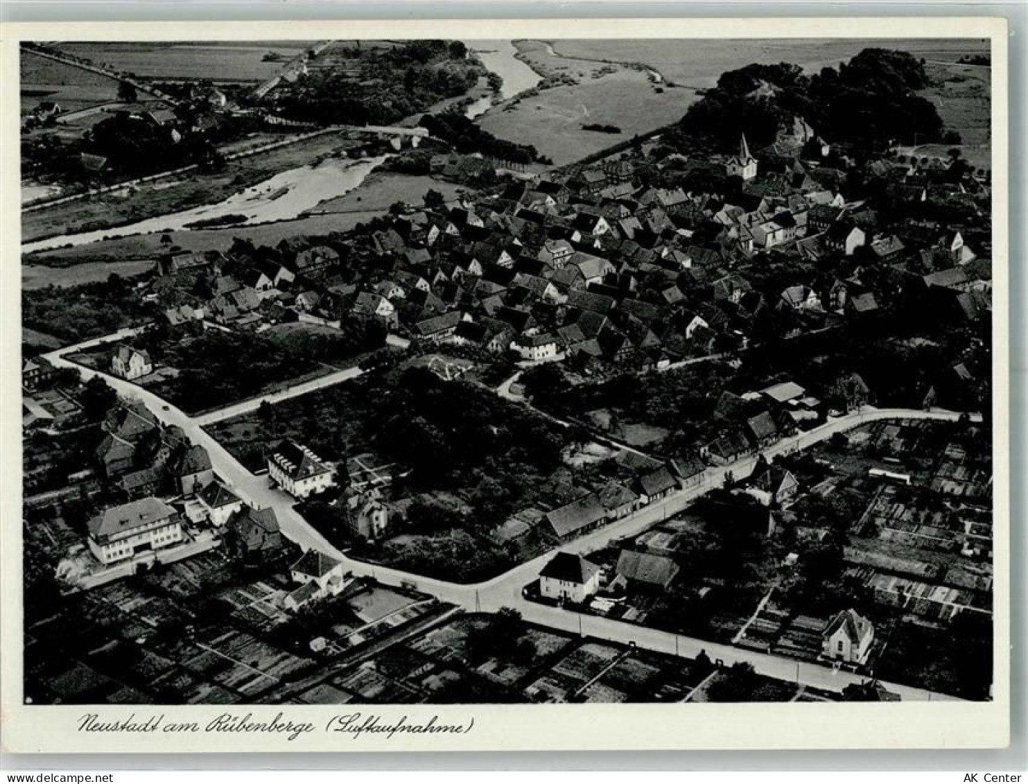 31535 W3057 Neustadt am Rübenberge - Fliegeraufnahme Neustadt a. Rübenbe... - 14002038