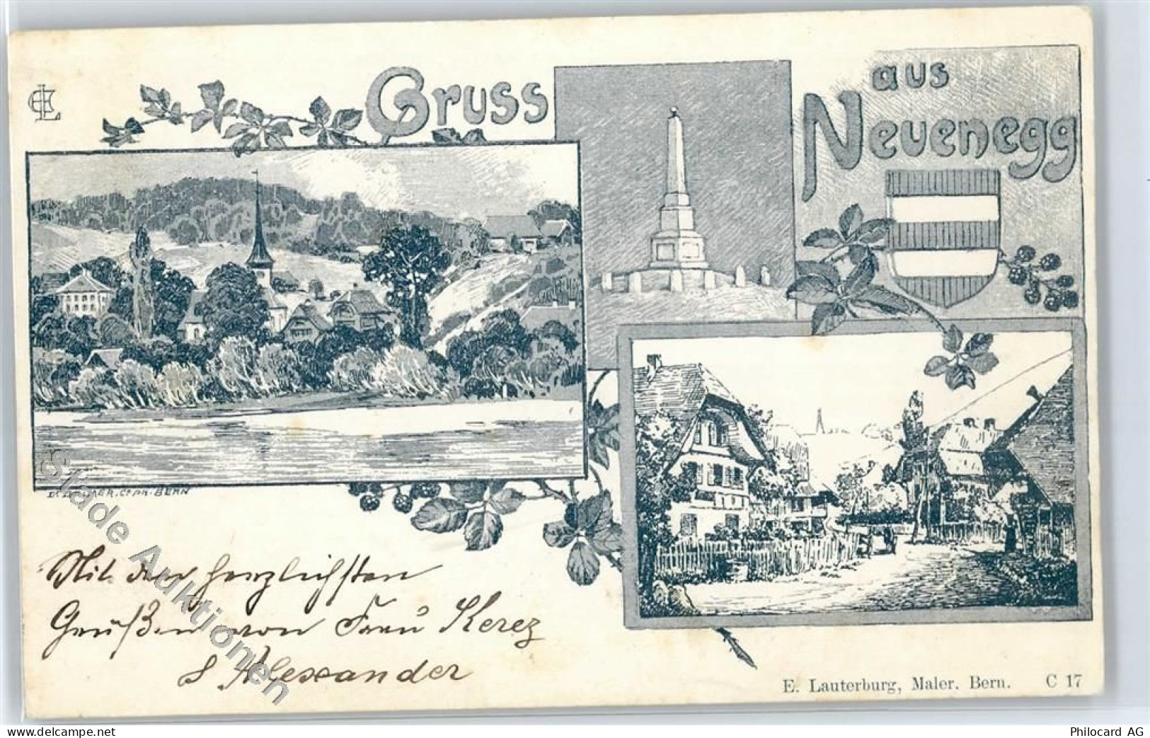 3176 Neuenegg Freiburghaus - 1898 - 50810597