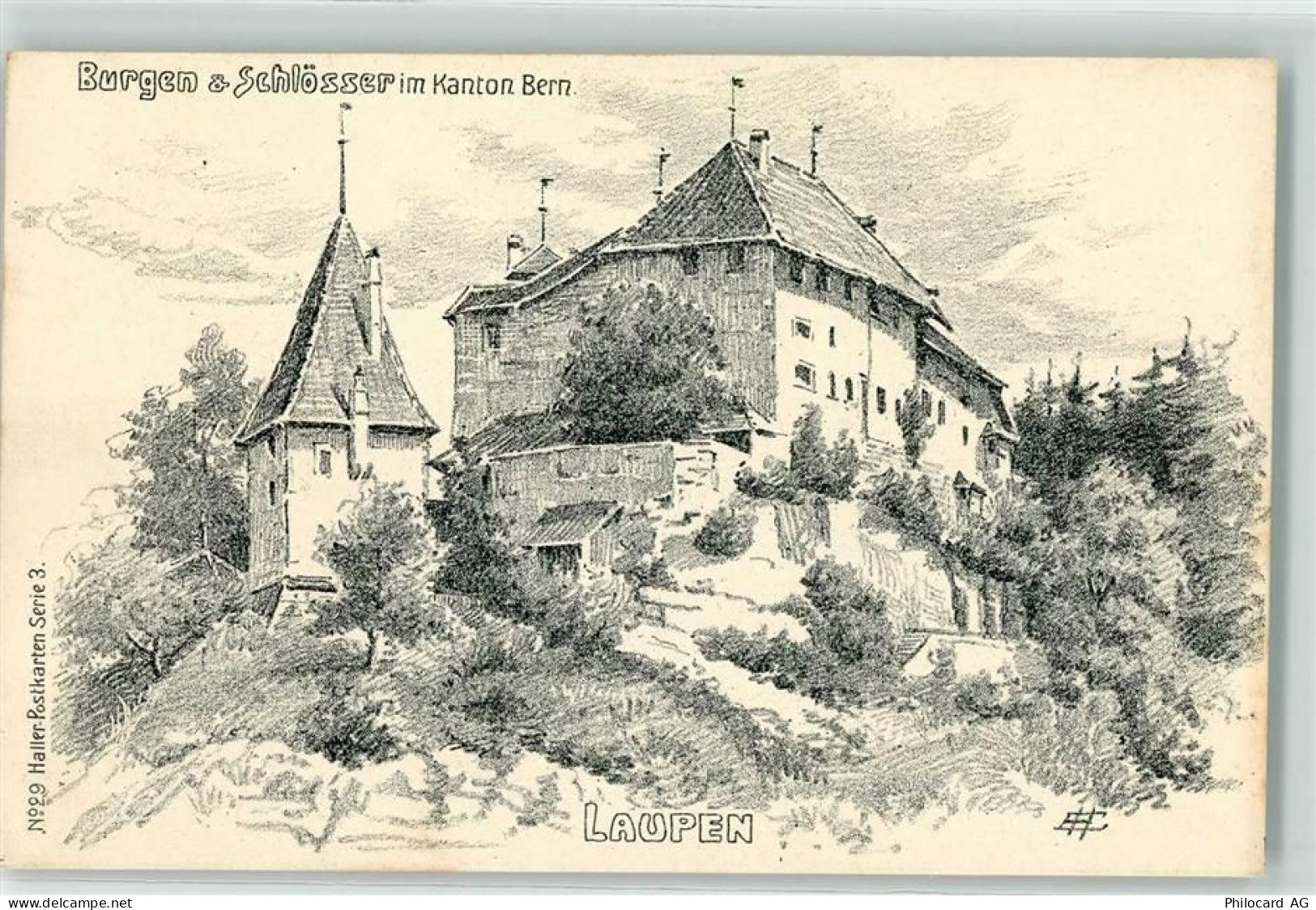 3177 Laupen BE - Schloss - 10592860