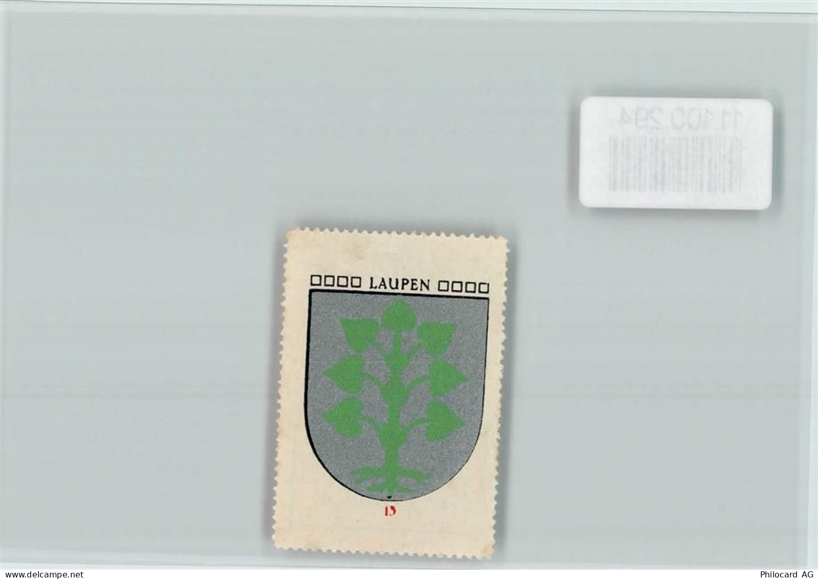 3177 Laupen BE - Vignette Wappen Kaffee Hag ca 1920-1940 - 11100294