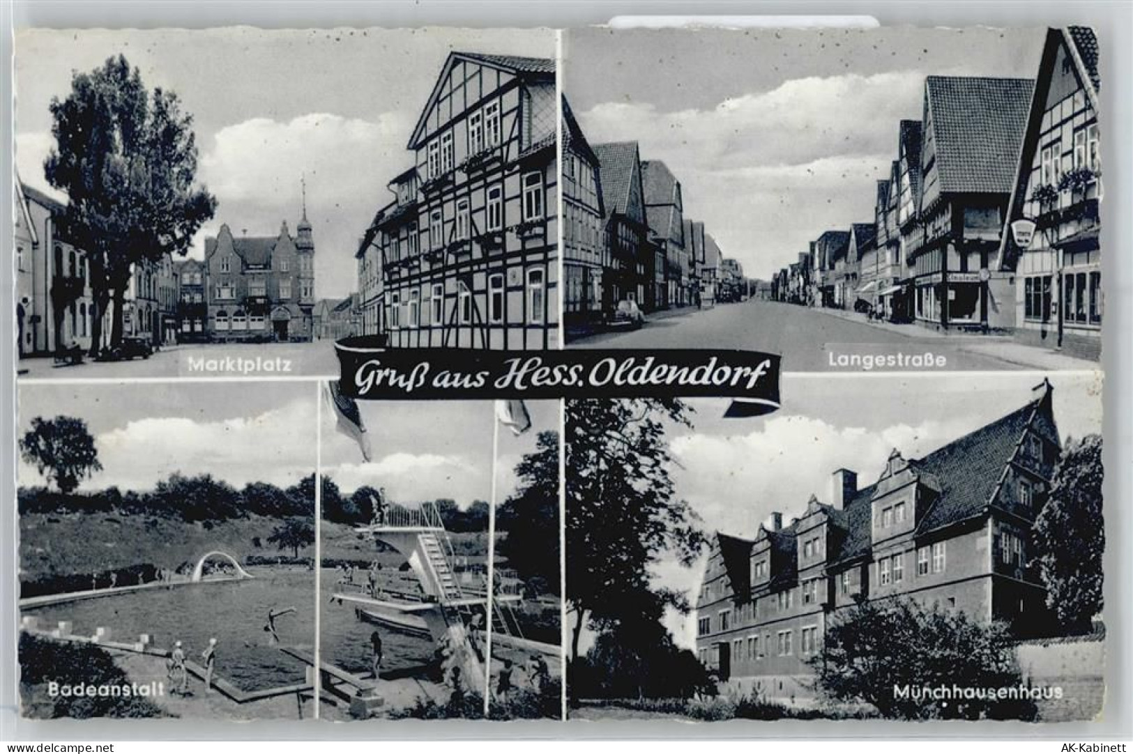 31840 W3253 Hessisch Oldendorf - Langestrasse , Marktplatz - 51053094