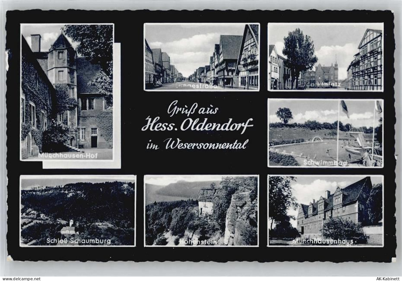 31840 W3253 Hessisch Oldendorf - Münchhausen Hof, Schloss Schaumburg, Sc... - 51100363
