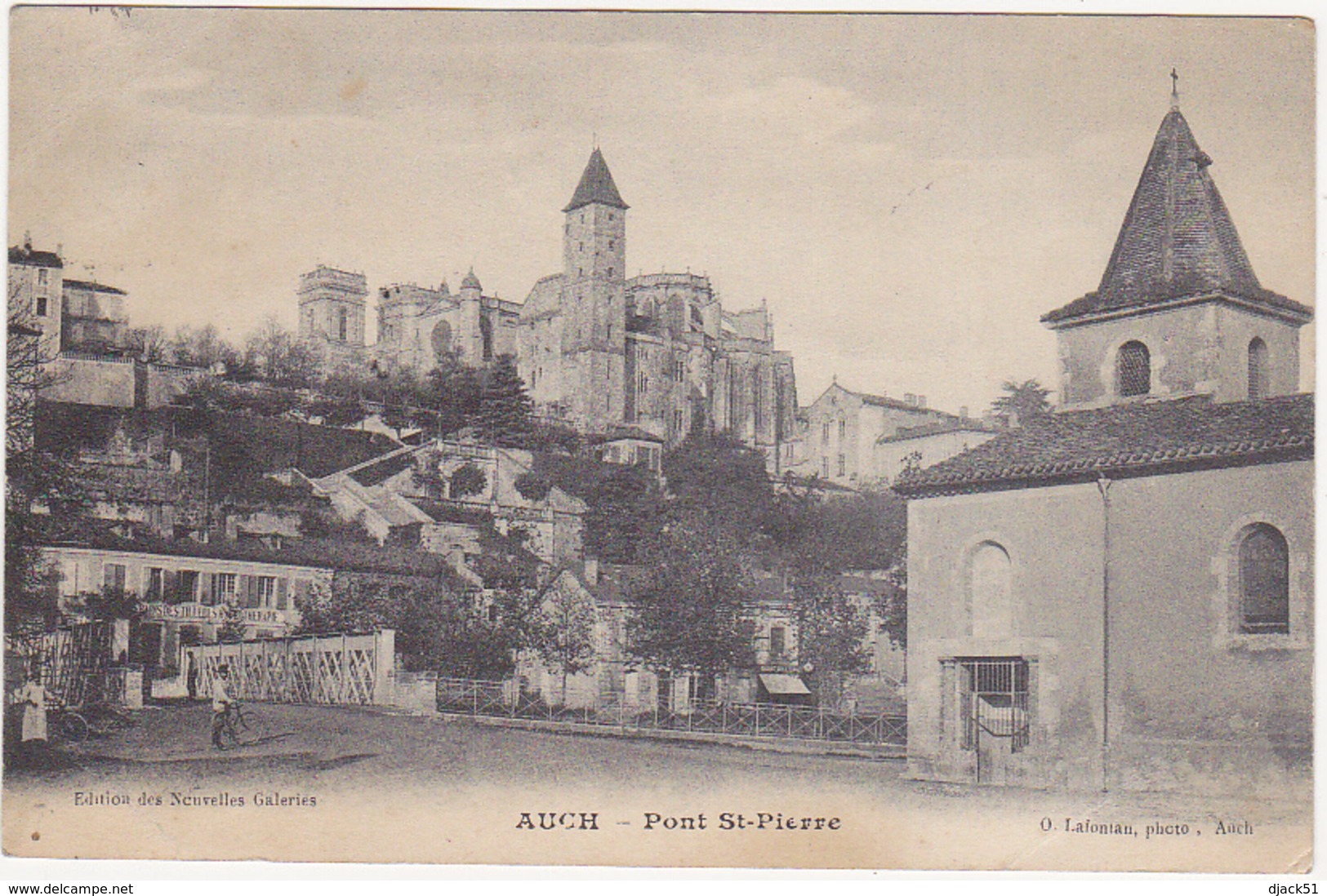 32 - AUCH - Pont de Pierre - 1910