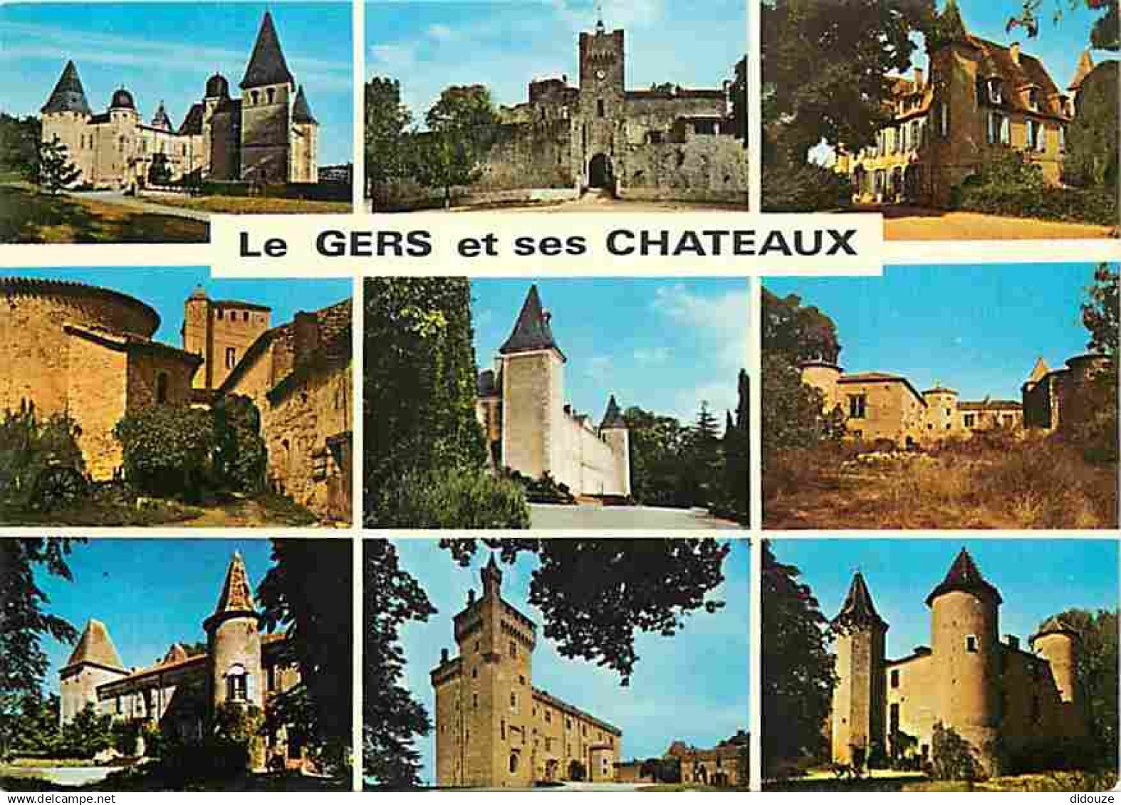 32 - Gers - Chateaux du Gers - Multivues - Vieilles pierres - CPM - Voir Scans Recto-Verso