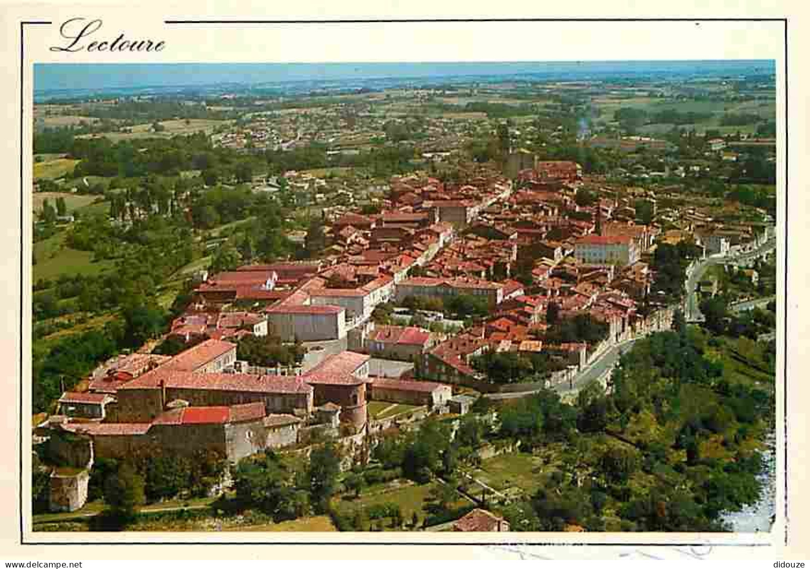 32 - Lectoure - Vue Générale aérienne - CPM - Voir Scans Recto-Verso