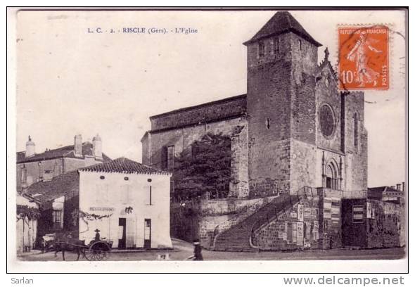 32 , RISCLE , L'église