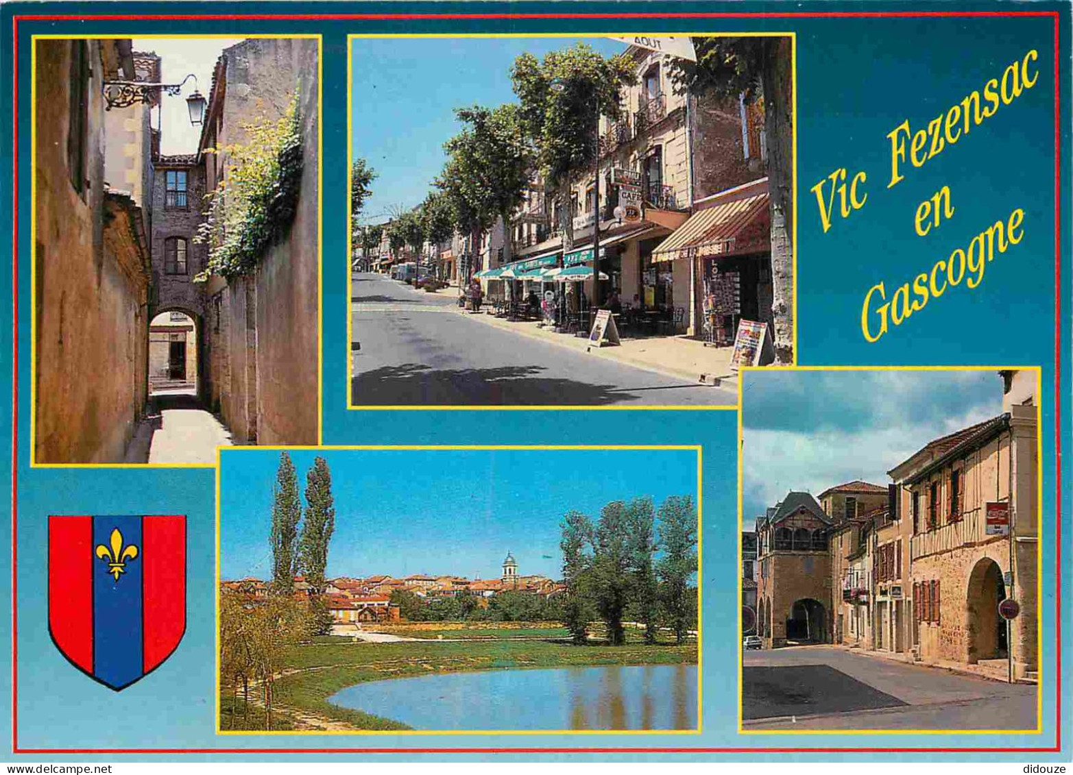 32 - Vic-Fezensac - Multivues - Blasons - CPM - Voir Scans Recto-Verso