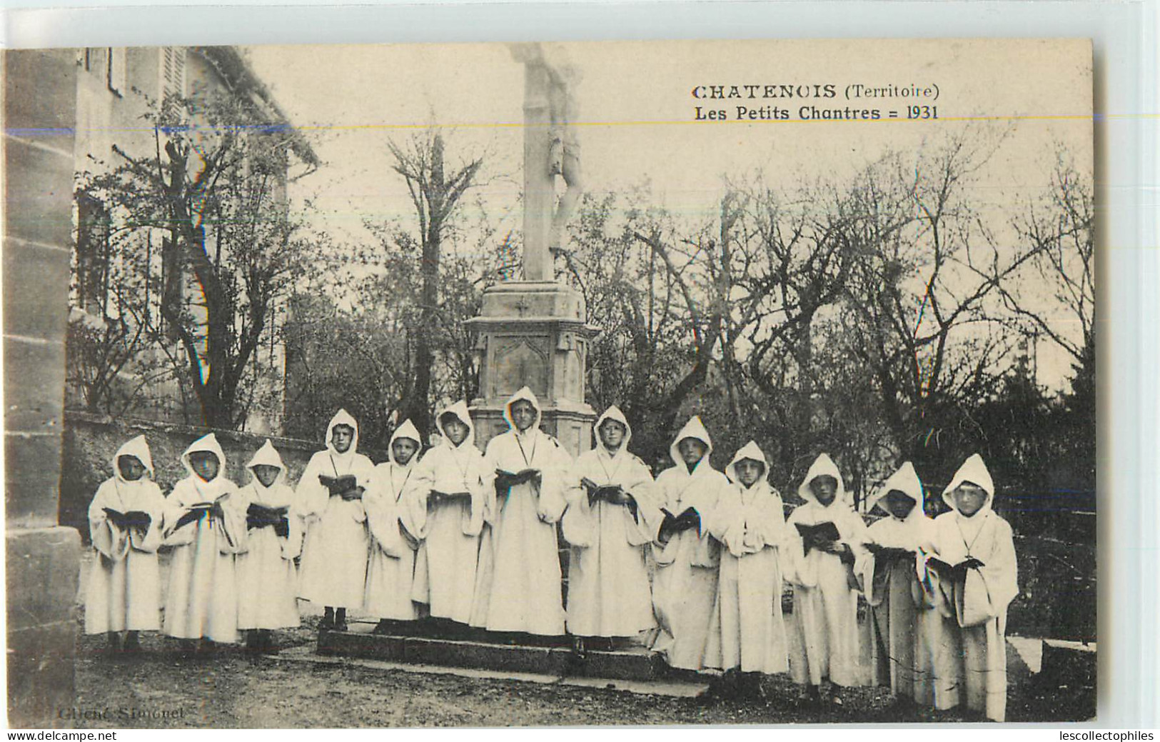 32045 - CHATENOIS LES FORGES - LES PETITS CHANTRES 1931