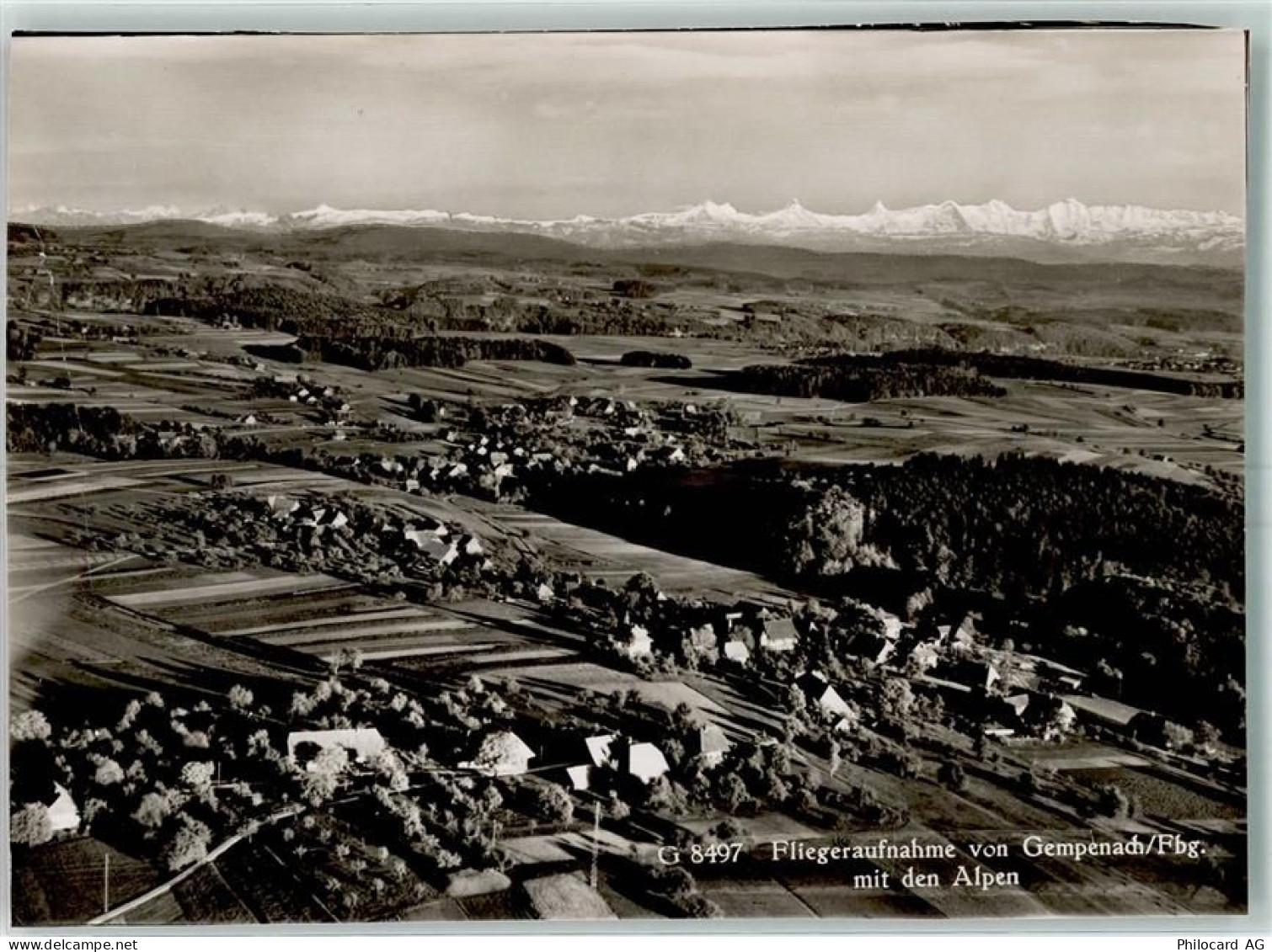 3215 Gempenach Buchillon Gebrauchsspuren Fliegeraufnahme - 10397840