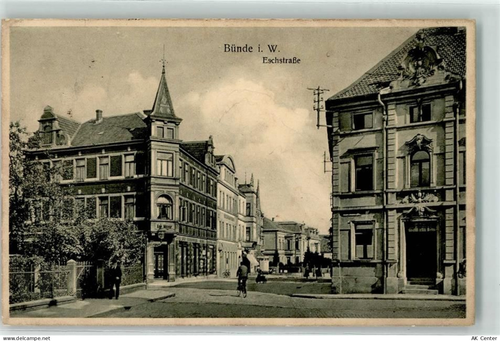 32257 W4980 Bünde - Eschstraße Radfahrer - 13258396