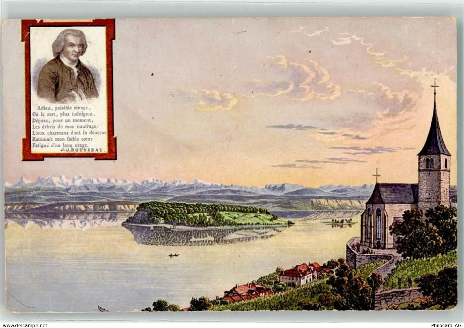 3235 St. Petersinsel Erlach Gebrauchsspuren Eglise de Gleresse - 10592194