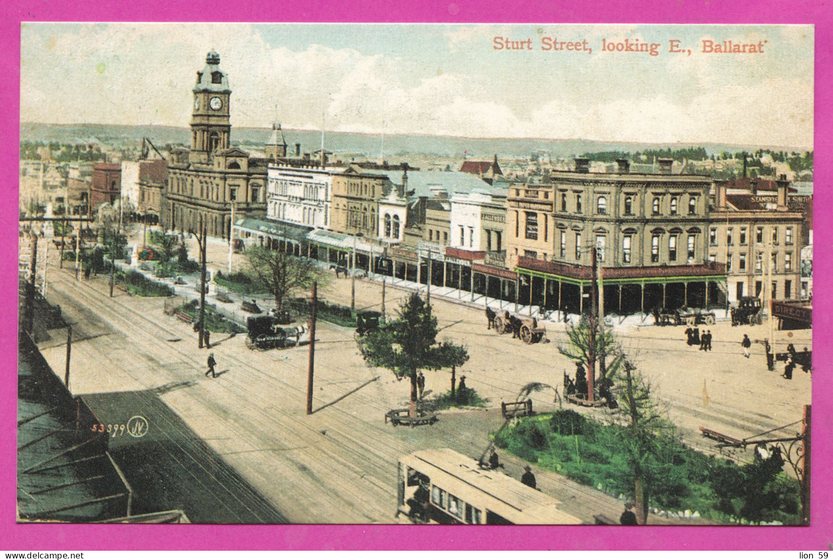 323840 / Australia > Victoria (VIC) > Ballarat - clock tower is Ballarat Town Hall  located on Sturt Street PC 1929