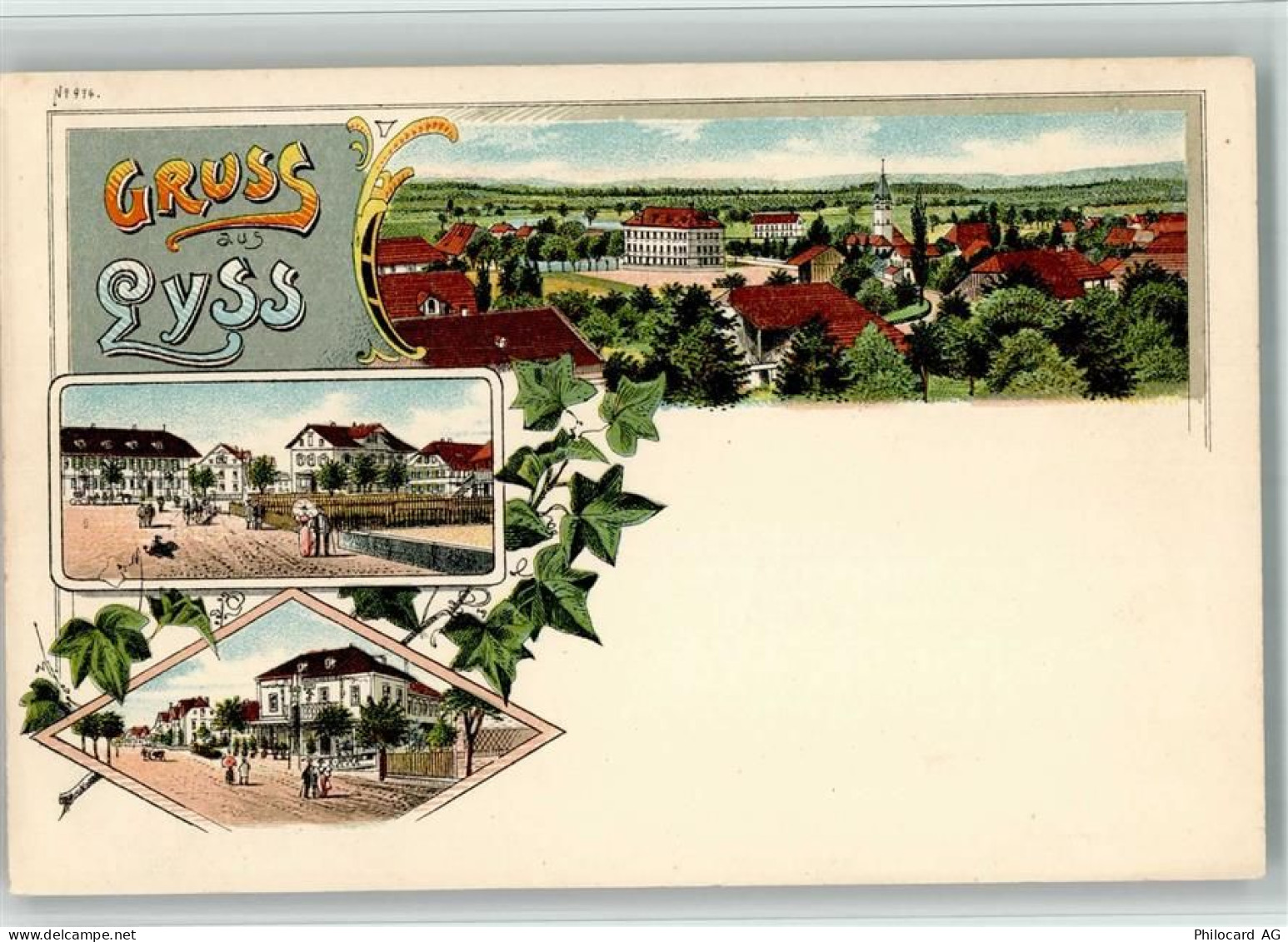 3250 Lyss BOAKC Lithographie - 13702291