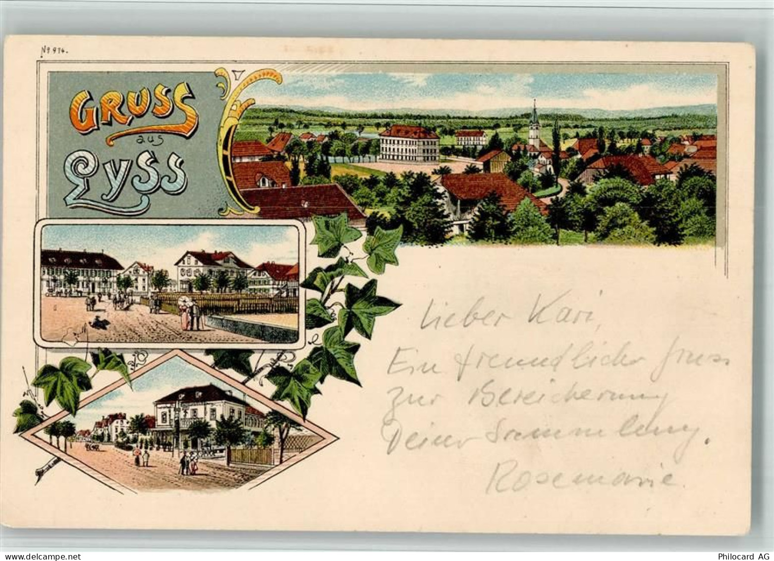 3250 Lyss BOAKC Lithographie - 13702388