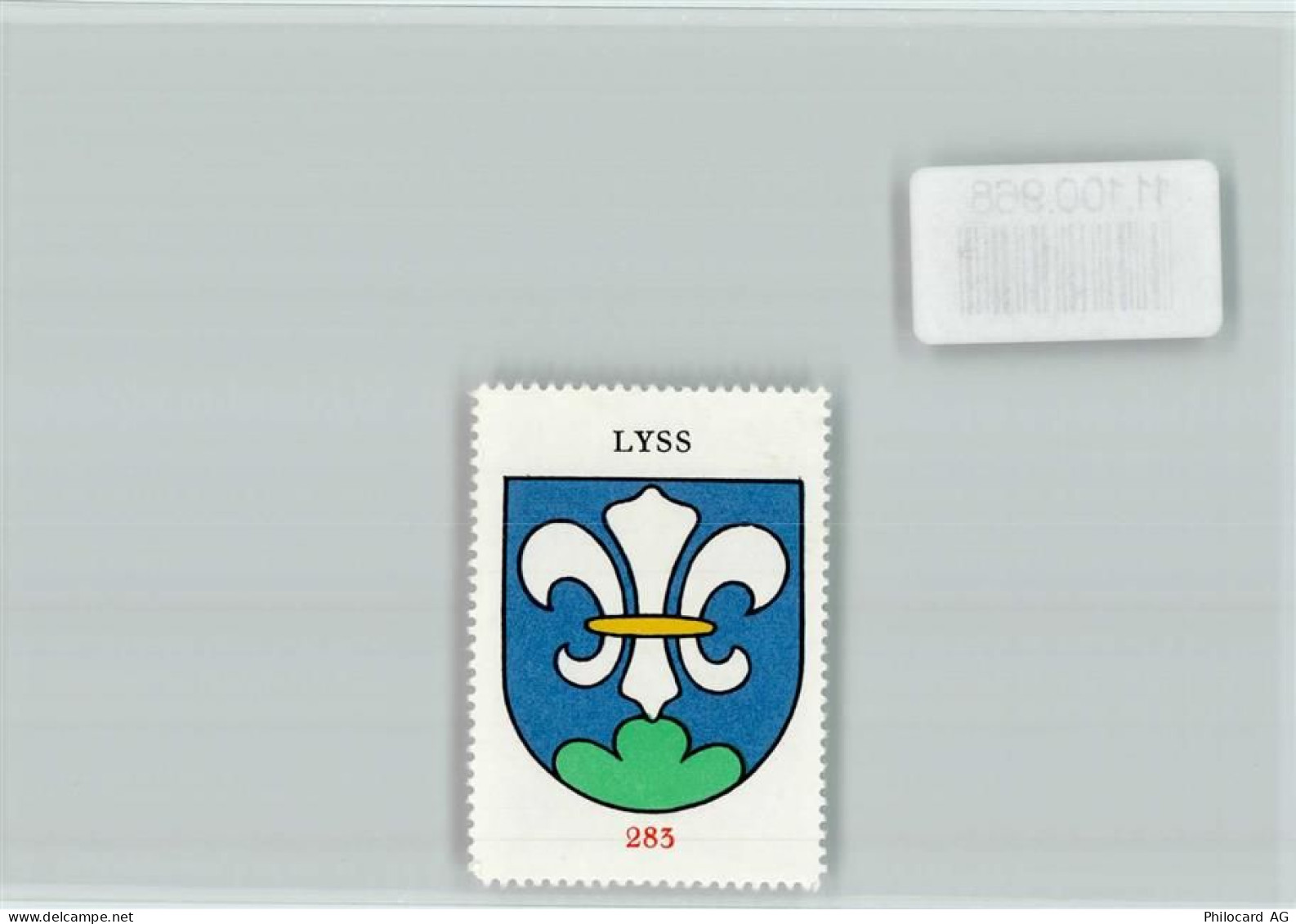 3250 Lyss Hardern - Vignette Wappen Kaffee Hag ca 1920-1940 Lyss - 11100968