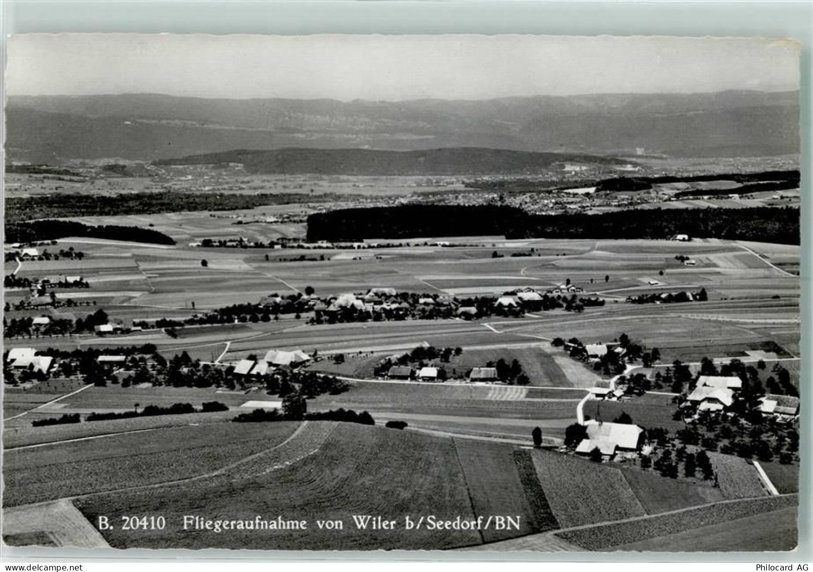 3266 Wiler b. Seedorf 1964 Gebrauchsspuren Fliegeraufnahme - 10302402