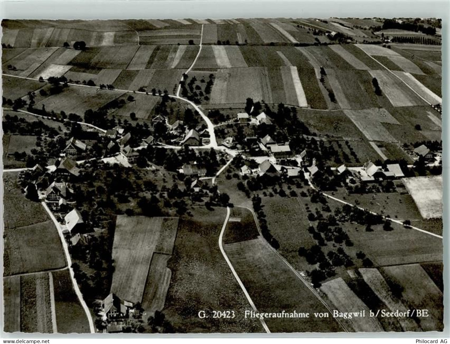 3267 Seedorf BE Gebrauchsspuren Fliegeraufnahme Bagwil - 13224904