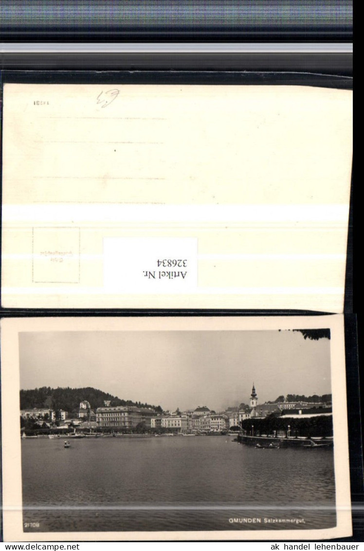 326834,Gmunden Teilansicht
