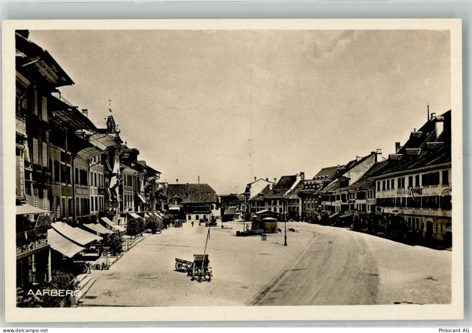 3270 Aarberg Foto AK Geschäft Hotel - 38219280