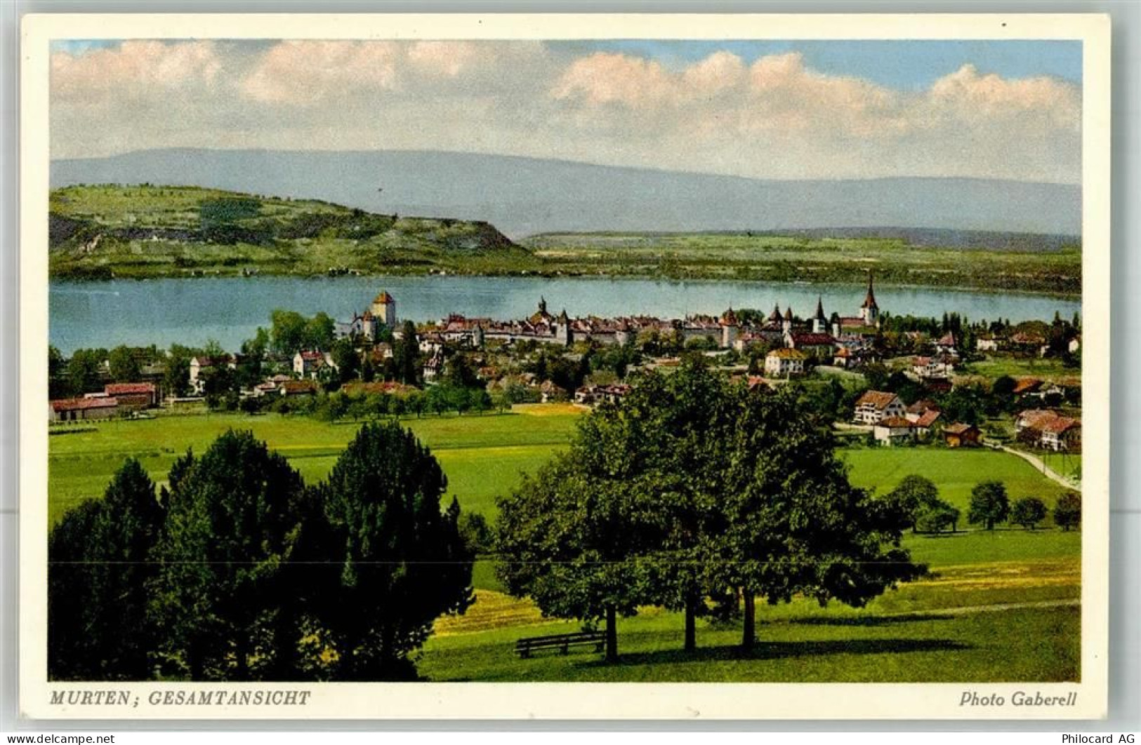 3280 Murten Morat Foto AK Foto Gaberell - 38022533